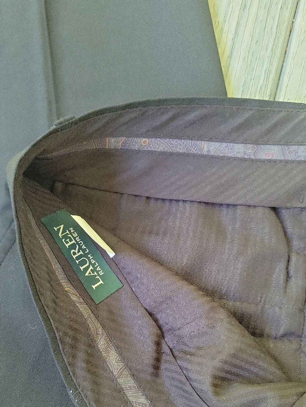 Lauren Ralph Lauren Brown Men's Dress Pants